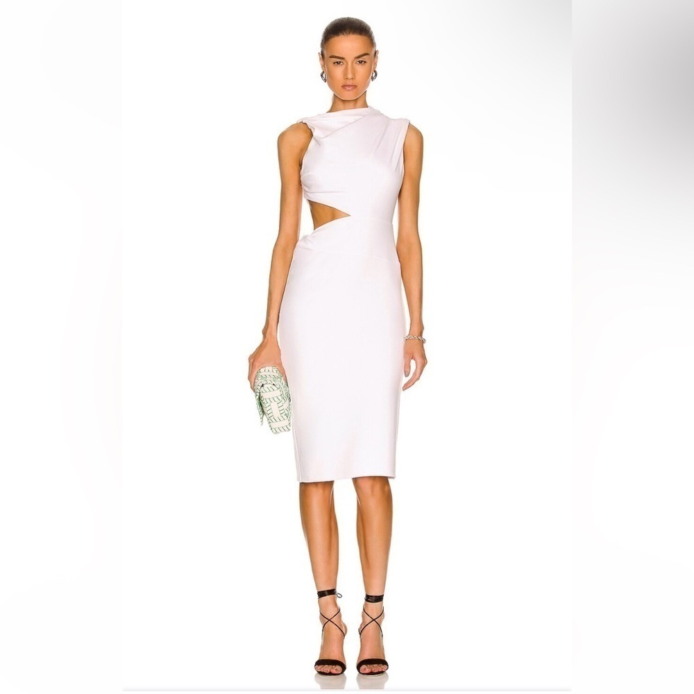 New! Et Ochs Chloe Waist Cut Out Dress 🤍 sz 12 NWT!